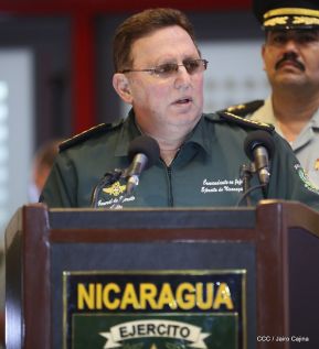 Acto del 39 aniversario de constitución del Ejército de Nicaragua