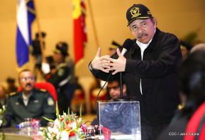 Acto del 39 aniversario de constitución del Ejército de Nicaragua