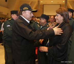 Acto del 39 aniversario de constitución del Ejército de Nicaragua