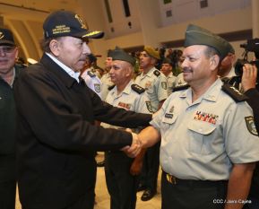 Acto del 39 aniversario de constitución del Ejército de Nicaragua