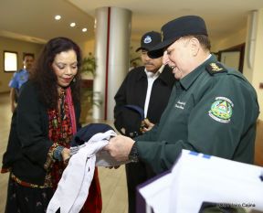 Acto del 39 aniversario de constitución del Ejército de Nicaragua