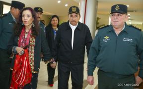 Acto del 39 aniversario de constitución del Ejército de Nicaragua