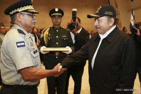 Acto del 39 aniversario de constitución del Ejército de Nicaragua