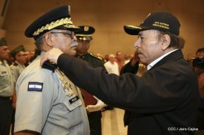 Acto del 39 aniversario de constitución del Ejército de Nicaragua