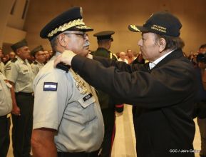 Acto del 39 aniversario de constitución del Ejército de Nicaragua