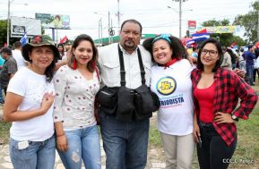Periodistas sandinistas se pronuncian en defensa de la paz y la justicia