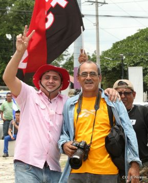 Periodistas sandinistas se pronuncian en defensa de la paz y la justicia