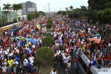 Nicaragua clama Paz, Vida y Justicia en caminatas multitudinarias para demandar castigo para los terroristas golpistas