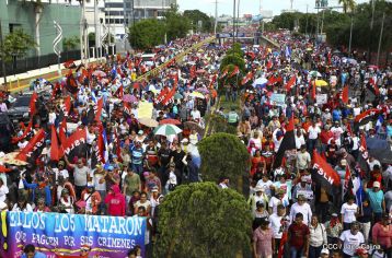 Nicaragua clama Paz, Vida y Justicia en caminatas multitudinarias para demandar castigo para los terroristas golpistas