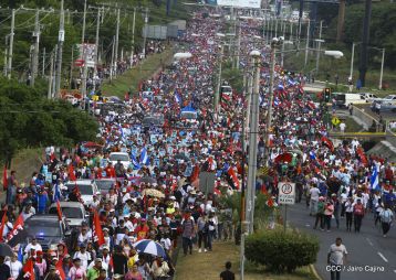 Nicaragua clama Paz, Vida y Justicia en caminatas multitudinarias para demandar castigo para los terroristas golpistas
