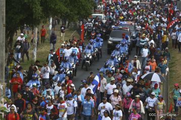 Nicaragua clama Paz, Vida y Justicia en caminatas multitudinarias para demandar castigo para los terroristas golpistas