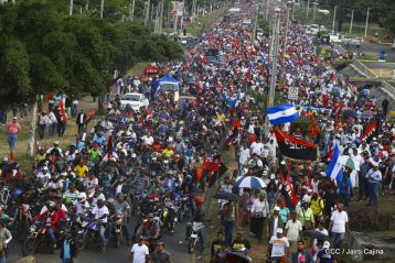 Nicaragua clama Paz, Vida y Justicia en caminatas multitudinarias para demandar castigo para los terroristas golpistas