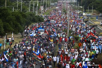 Nicaragua clama Paz, Vida y Justicia en caminatas multitudinarias para demandar castigo para los terroristas golpistas