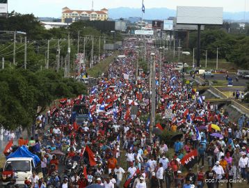 Nicaragua clama Paz, Vida y Justicia en caminatas multitudinarias para demandar castigo para los terroristas golpistas