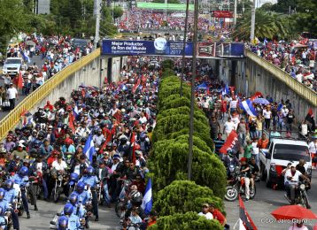 Nicaragua clama Paz, Vida y Justicia en caminatas multitudinarias para demandar castigo para los terroristas golpistas