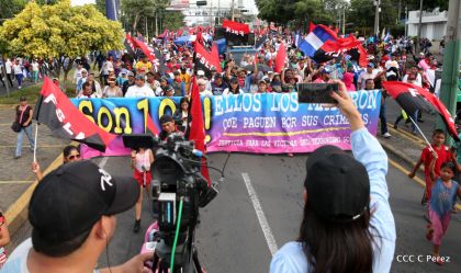 Nicaragua clama Paz, Vida y Justicia en caminatas multitudinarias para demandar castigo para los terroristas golpistas