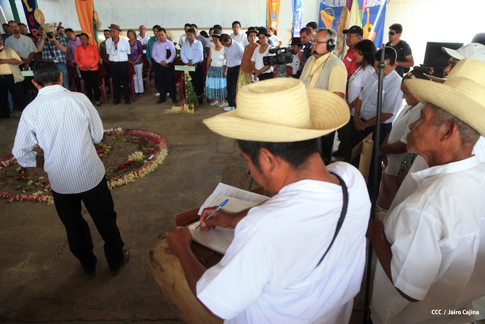 Instalan diálogo entre pueblos indígenas de América y de Nicaragua