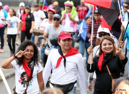 Nicaragua clama Paz, Vida y Justicia en caminatas multitudinarias para demandar castigo para los terroristas golpistas