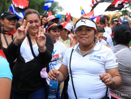 Nicaragua clama Paz, Vida y Justicia en caminatas multitudinarias para demandar castigo para los terroristas golpistas