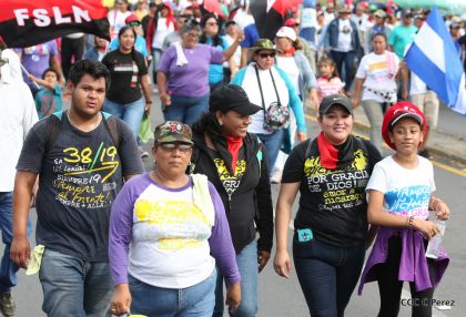 Nicaragua clama Paz, Vida y Justicia en caminatas multitudinarias para demandar castigo para los terroristas golpistas