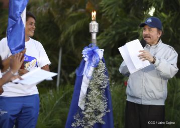 Antorcha de la Libertad Centroamericana, el fuego que llevamos en el corazón todos los nicaragüenses