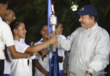 Antorcha de la Libertad Centroamericana, el fuego que llevamos en el corazón todos los nicaragüenses