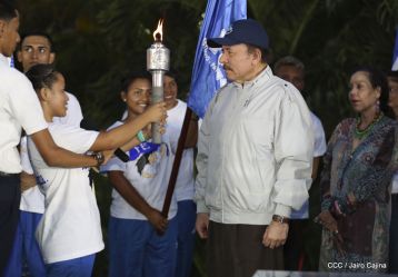 Antorcha de la Libertad Centroamericana, el fuego que llevamos en el corazón todos los nicaragüenses