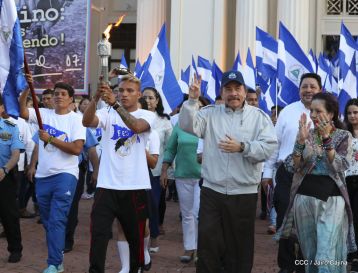 Antorcha de la Libertad Centroamericana, el fuego que llevamos en el corazón todos los nicaragüenses