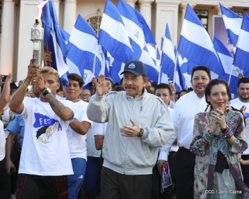 Antorcha de la Libertad Centroamericana, el fuego que llevamos en el corazón todos los nicaragüenses