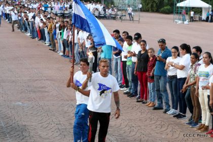 Antorcha de la Libertad Centroamericana, el fuego que llevamos en el corazón todos los nicaragüenses