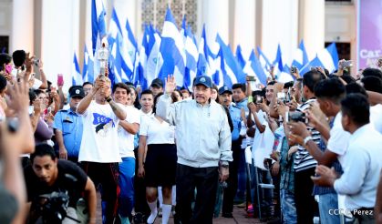 Antorcha de la Libertad Centroamericana, el fuego que llevamos en el corazón todos los nicaragüenses