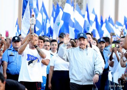 Antorcha de la Libertad Centroamericana, el fuego que llevamos en el corazón todos los nicaragüenses