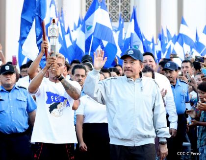 Antorcha de la Libertad Centroamericana, el fuego que llevamos en el corazón todos los nicaragüenses