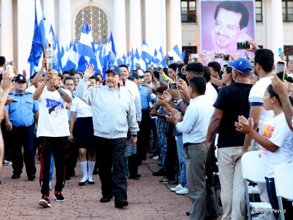 Antorcha de la Libertad Centroamericana, el fuego que llevamos en el corazón todos los nicaragüenses
