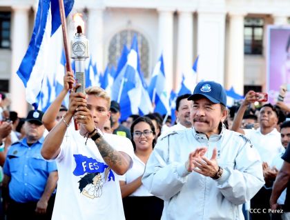 Antorcha de la Libertad Centroamericana, el fuego que llevamos en el corazón todos los nicaragüenses
