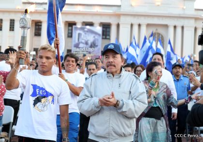 Antorcha de la Libertad Centroamericana, el fuego que llevamos en el corazón todos los nicaragüenses