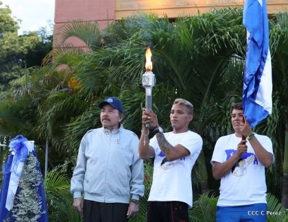 Antorcha de la Libertad Centroamericana, el fuego que llevamos en el corazón todos los nicaragüenses