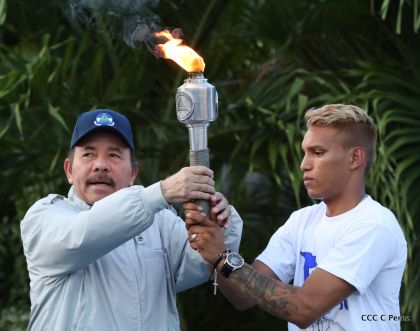Antorcha de la Libertad Centroamericana, el fuego que llevamos en el corazón todos los nicaragüenses