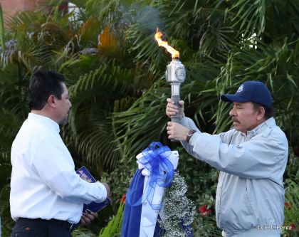 Antorcha de la Libertad Centroamericana, el fuego que llevamos en el corazón todos los nicaragüenses