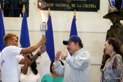 Antorcha de la Libertad Centroamericana, el fuego que llevamos en el corazón todos los nicaragüenses