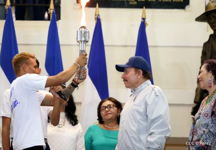 Antorcha de la Libertad Centroamericana, el fuego que llevamos en el corazón todos los nicaragüenses