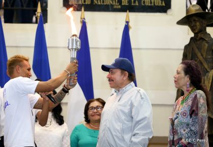 Antorcha de la Libertad Centroamericana, el fuego que llevamos en el corazón todos los nicaragüenses