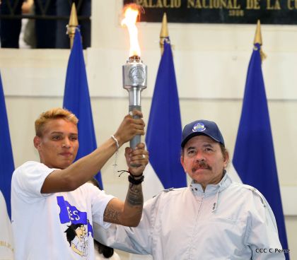 Antorcha de la Libertad Centroamericana, el fuego que llevamos en el corazón todos los nicaragüenses