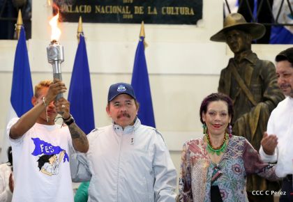 Antorcha de la Libertad Centroamericana, el fuego que llevamos en el corazón todos los nicaragüenses