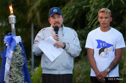 Antorcha de la Libertad Centroamericana, el fuego que llevamos en el corazón todos los nicaragüenses