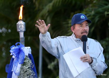 Antorcha de la Libertad Centroamericana, el fuego que llevamos en el corazón todos los nicaragüenses