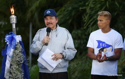 Antorcha de la Libertad Centroamericana, el fuego que llevamos en el corazón todos los nicaragüenses