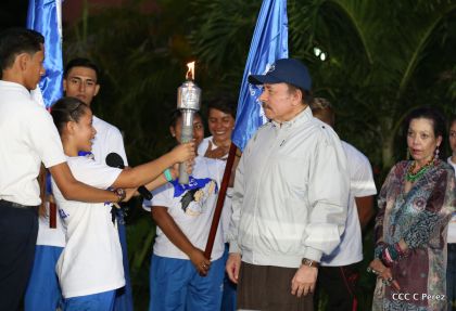 Antorcha de la Libertad Centroamericana, el fuego que llevamos en el corazón todos los nicaragüenses