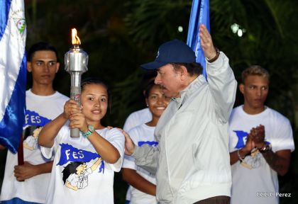 Antorcha de la Libertad Centroamericana, el fuego que llevamos en el corazón todos los nicaragüenses