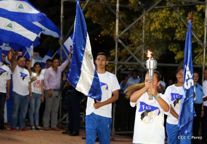 Antorcha de la Libertad Centroamericana, el fuego que llevamos en el corazón todos los nicaragüenses